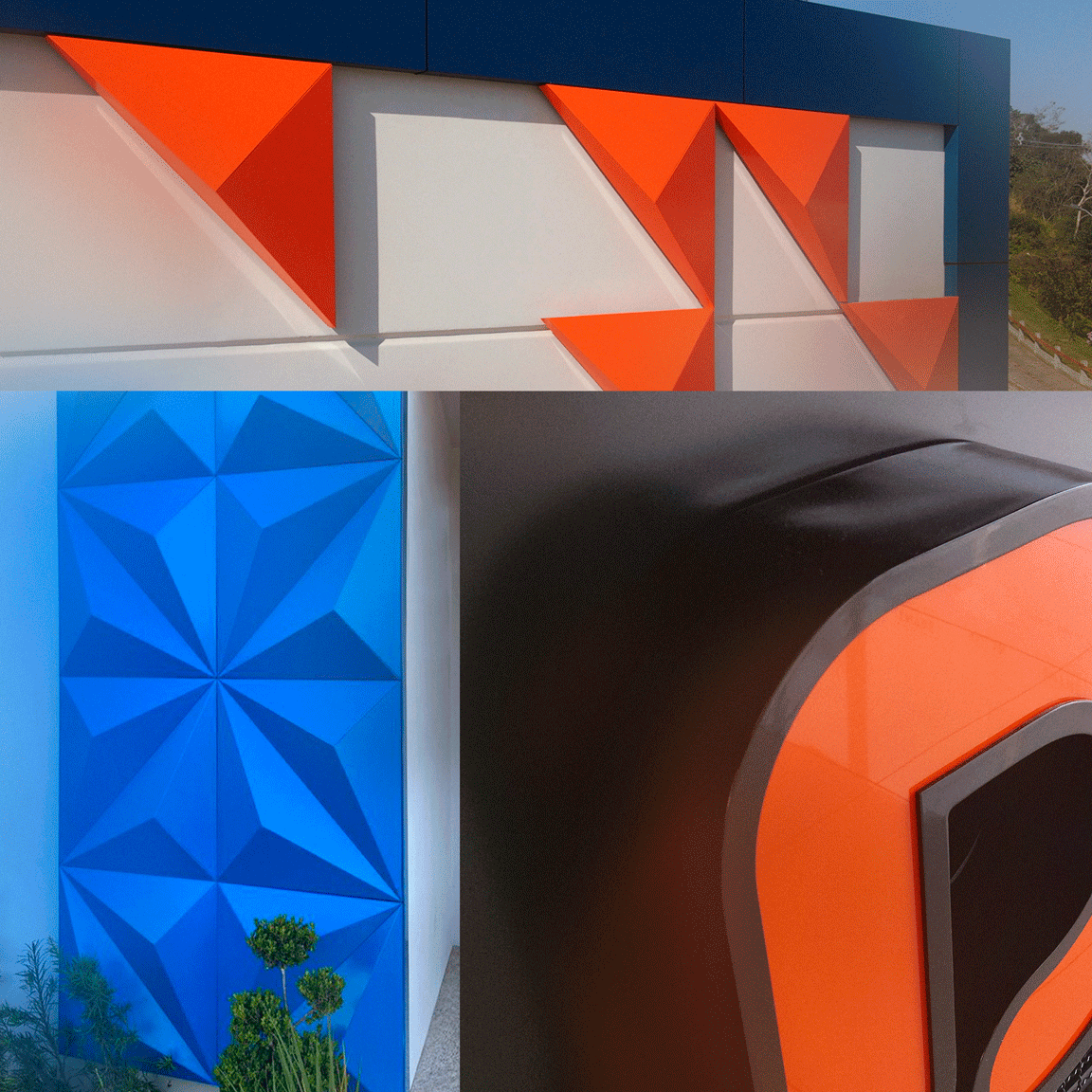 Combinação perfeita entre letras caixas e elementos 3D com uso de ACM